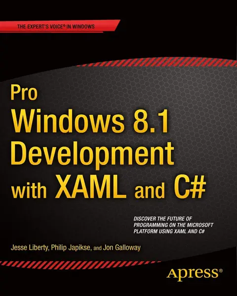 Cover of Pro Windows 8.1 Development with XAML and C#