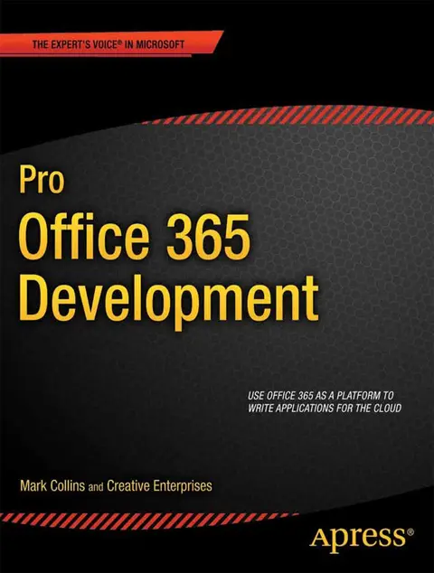 Cover of Pro Office 365 Development