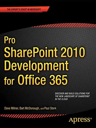 Cover of Pro Sharepoint 2010 Development for Office 365