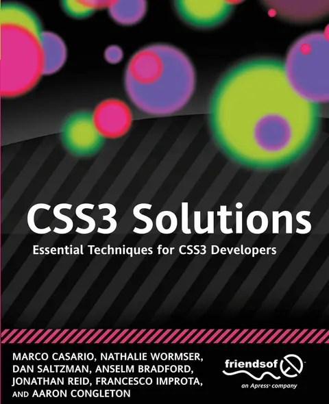 Cover of CSS3 Solutions