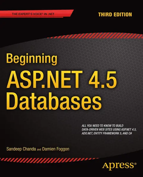 Cover of Beginning ASP.NET 4.5 Databases