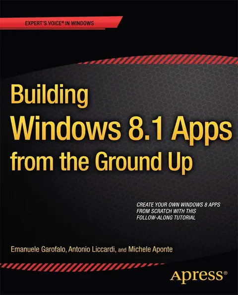 Cover of Building Windows 8.1 Apps from the Ground up