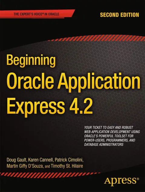Cover of Beginning Oracle Application Express 4.2