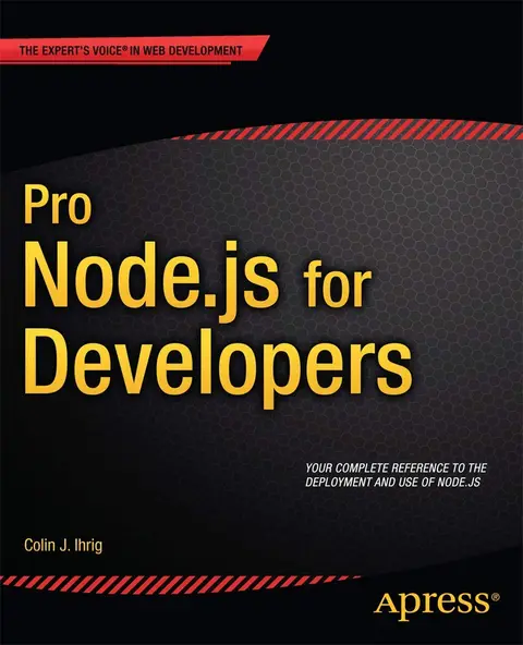 Cover of Pro Node.js for Developers