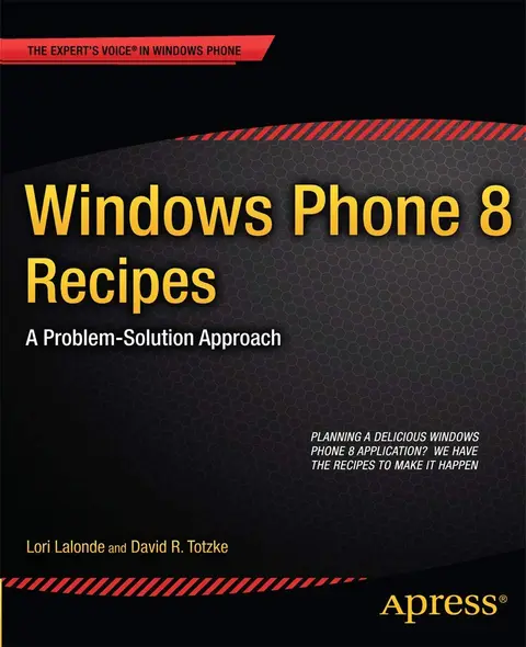 Cover of Windows Phone 8 Recipes