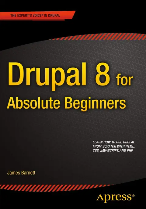 Cover of Drupal 8 for Absolute Beginners