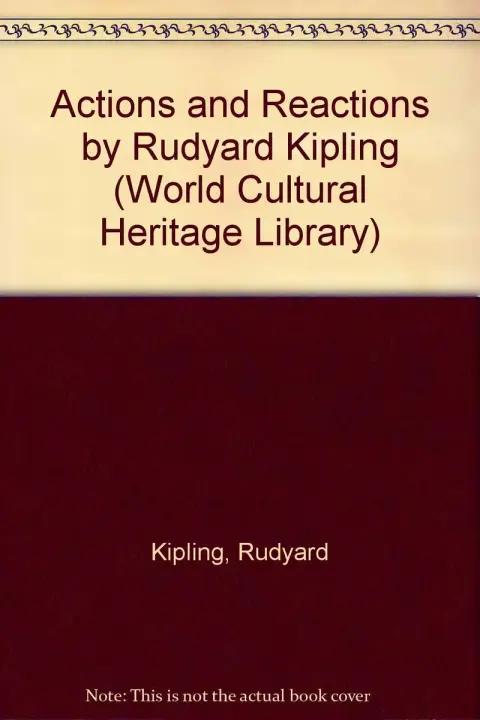 Cover of Actions and Reactions by Rudyard Kipling