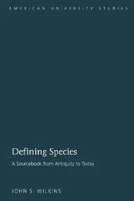 Cover of Defining Species