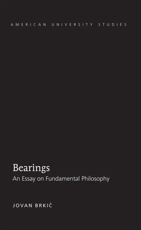 Cover of Bearings