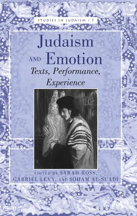 Cover of Judaism and Emotion