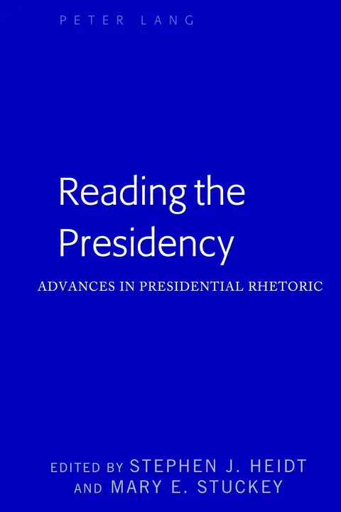 Cover of Reading the Presidency