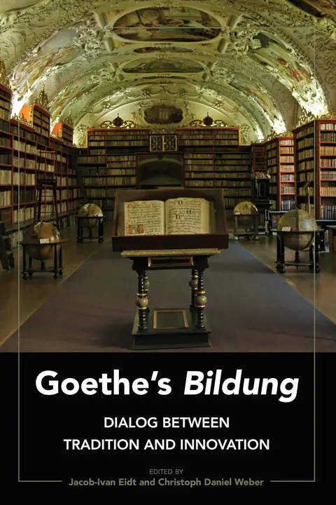 Cover of Goethe’s «Bildung»