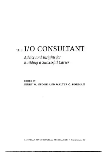 Cover of The I/O Consultant