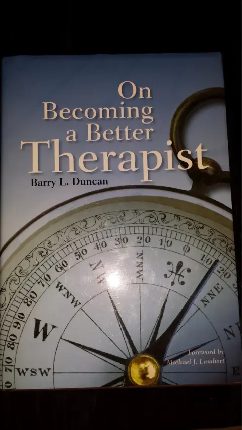 Cover of On Becoming a Better Therapist