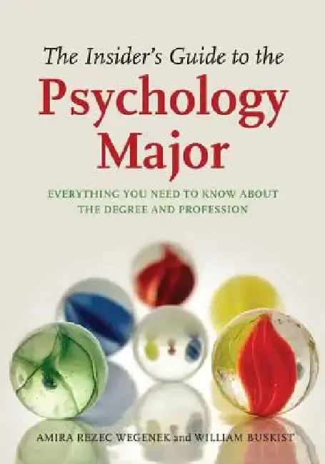 Cover of The Insider's Guide to the Psychology Major