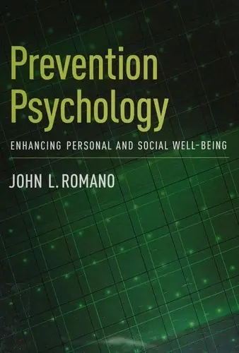 Cover of Prevention Psychology