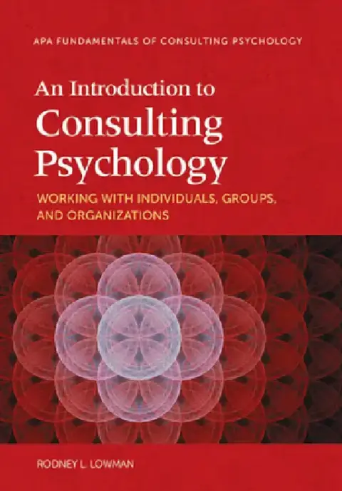 Cover of An Introduction to Consulting Psychology