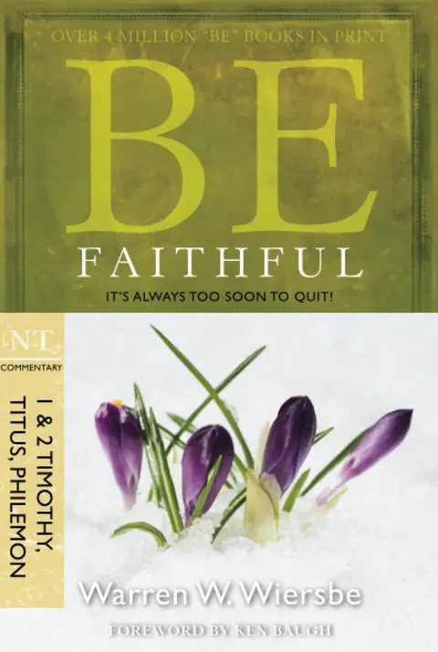 Cover of Be Faithful