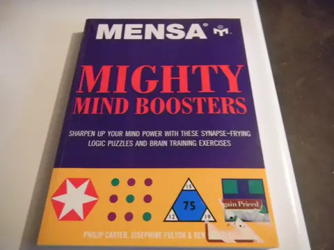 Cover of Mensa Mighty Mind Boosters