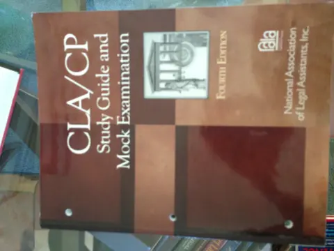 Cover of CLA/CP Study Guide and Mock Examination