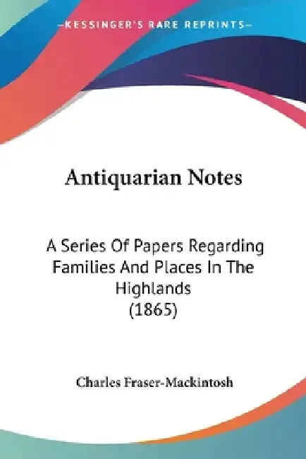 Cover of Antiquarian Notes