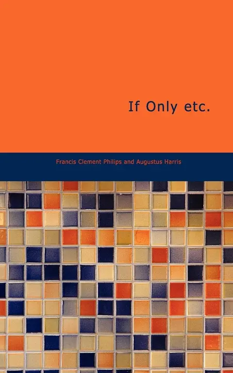 Cover of If Only etc
