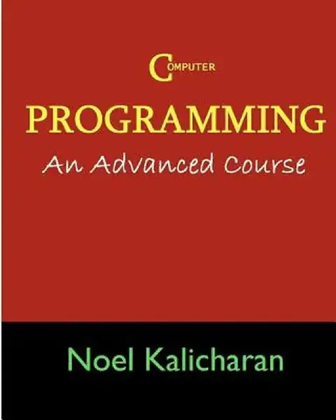 Cover of C Programming - An Advanced Course