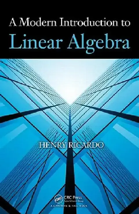Cover of A Modern Introduction to Linear Algebra