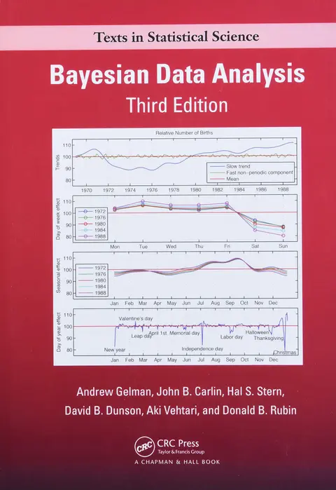Cover of Bayesian Data Analysis