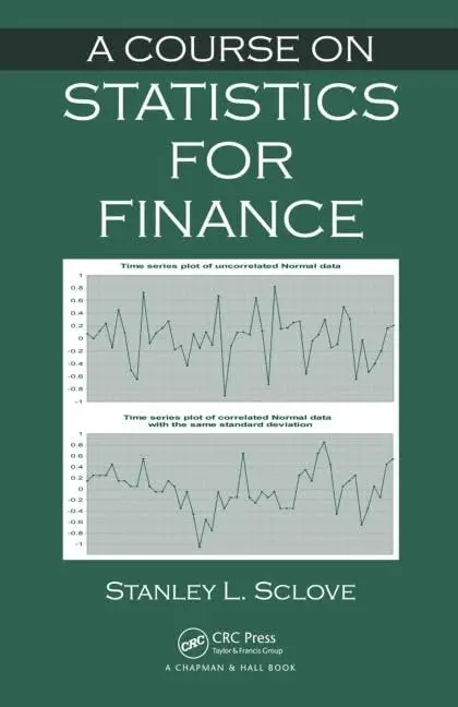 Cover of A Course on Statistics for Finance