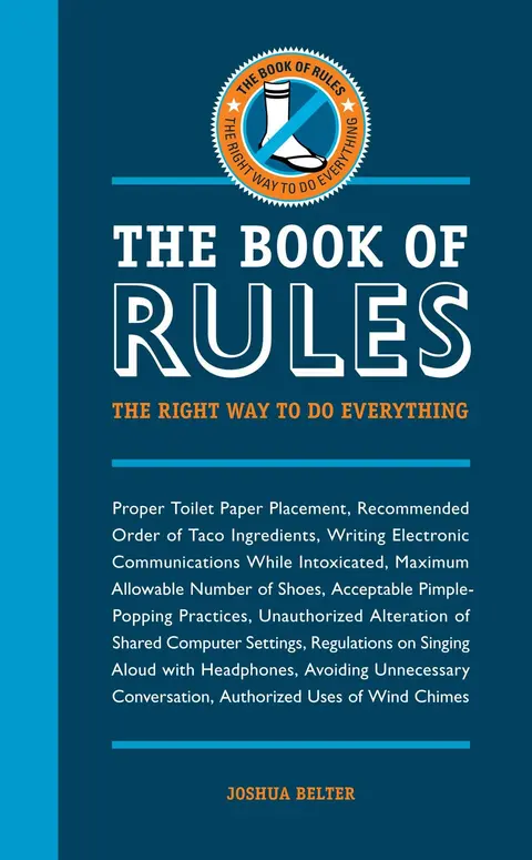 Cover of The Book of Rules