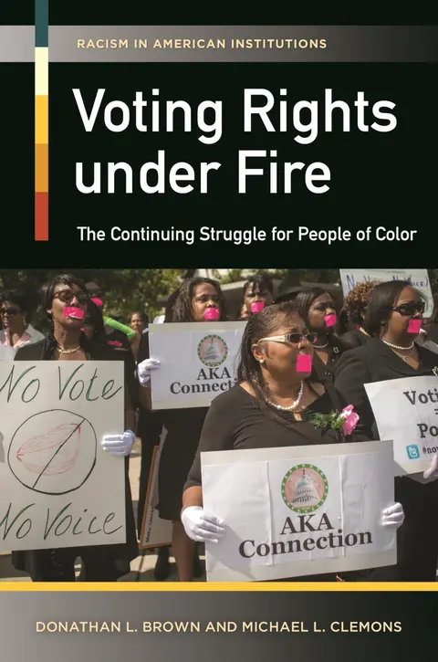 Cover of Voting Rights under Fire