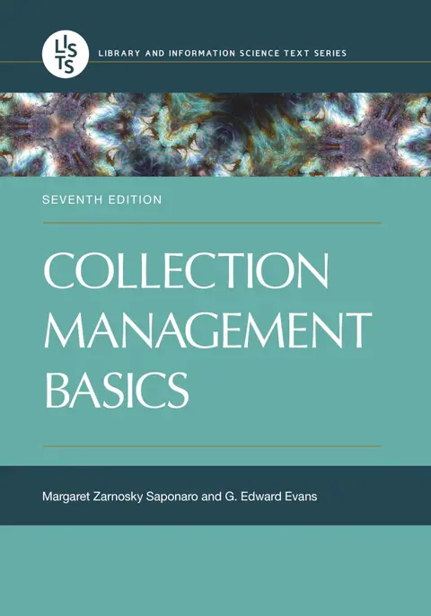 Cover of Collection Management Basics, 7Th Edition