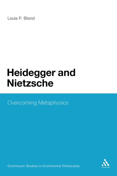 Cover of Heidegger and Nietzsche