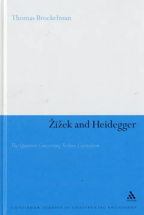 Cover of Zizek and Heidegger