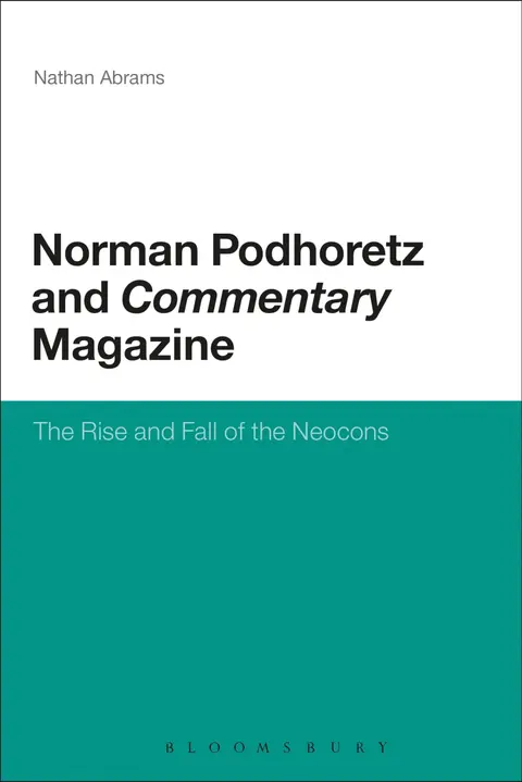 Cover of Norman Podhoretz and Commentary Magazine