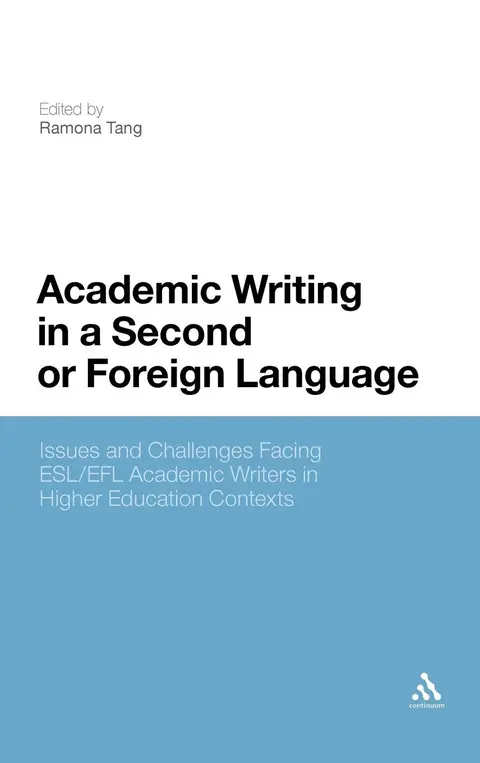 Cover of Academic Writing in a Second or Foreign Language