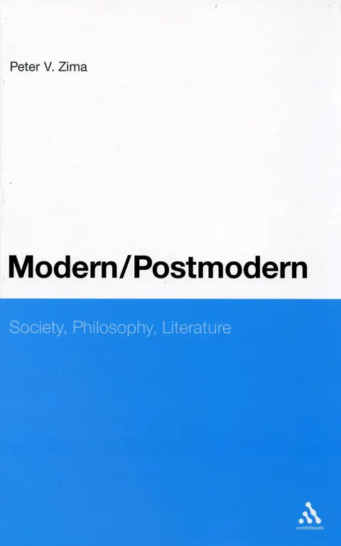 Cover of Modern/Postmodern