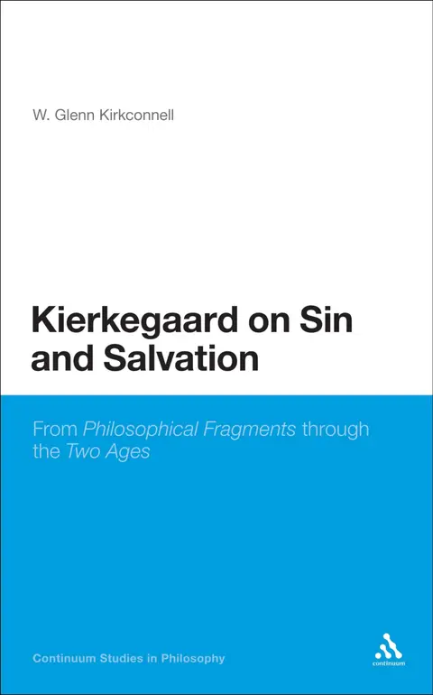 Cover of Kierkegaard on Sin and Salvation