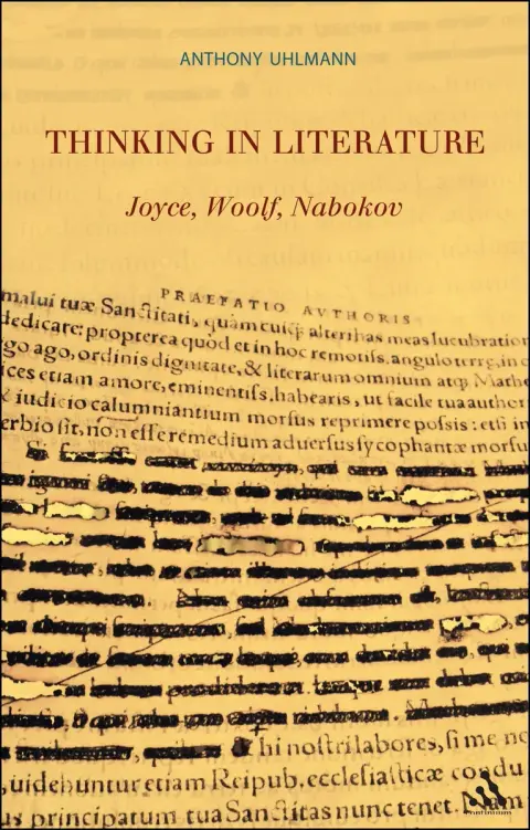 Cover of Thinking in Literature