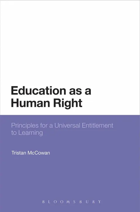 Cover of Education as a Human Right