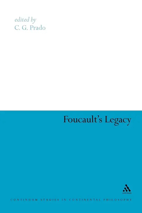 Cover of Foucault's Legacy