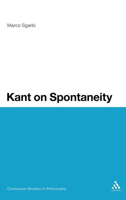 Cover of Kant on Spontaneity