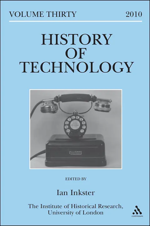 Cover of History of Technology
