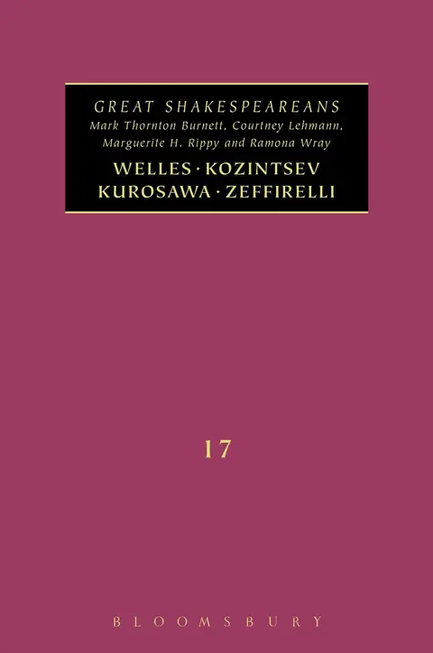 Cover of Welles, Kozintsev, Kurosawa, Zeffirelli