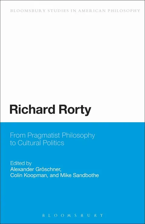 Cover of Richard Rorty
