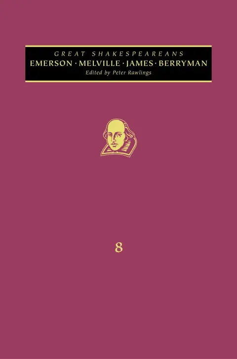 Cover of Emerson, Melville, James, Berryman