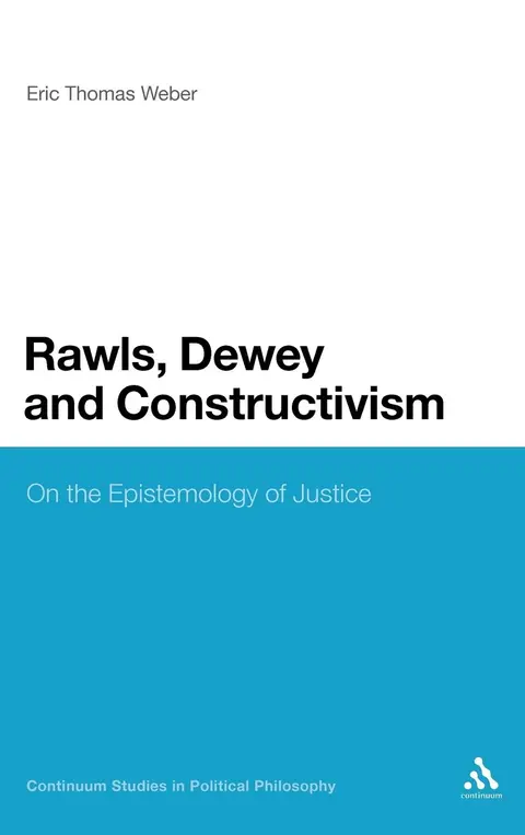 Cover of Rawls, Dewey and Constructivism