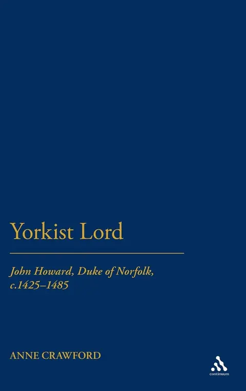 Cover of A Yorkist Lord