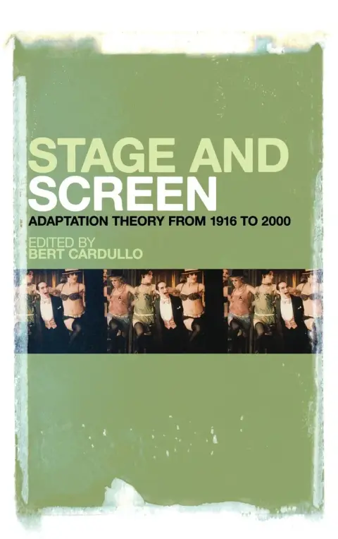 Cover of Stage and Screen